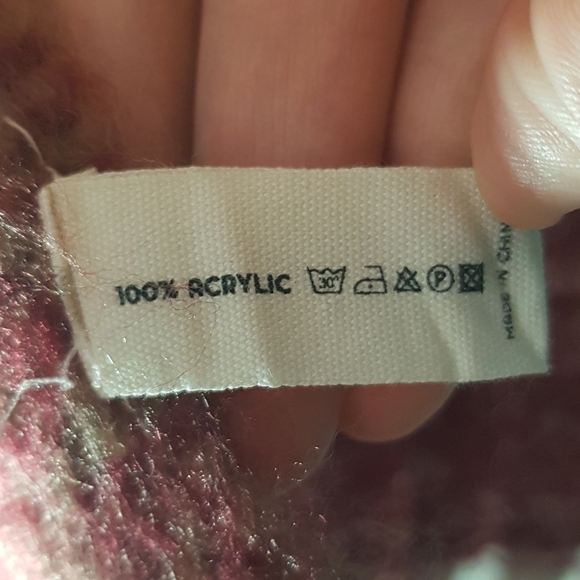 Ruggine Colour Block Soft Fringed Scarf - Picture 7 of 7